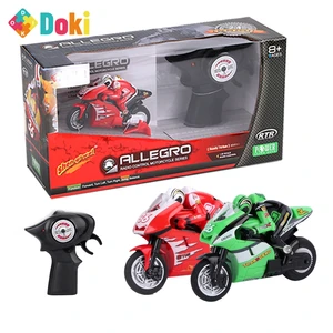 Imported Doki Cool Mini Moto Kids Motorcycle Electric Remote Control RC Car mini Recharge 2.4Ghz Racing Motor