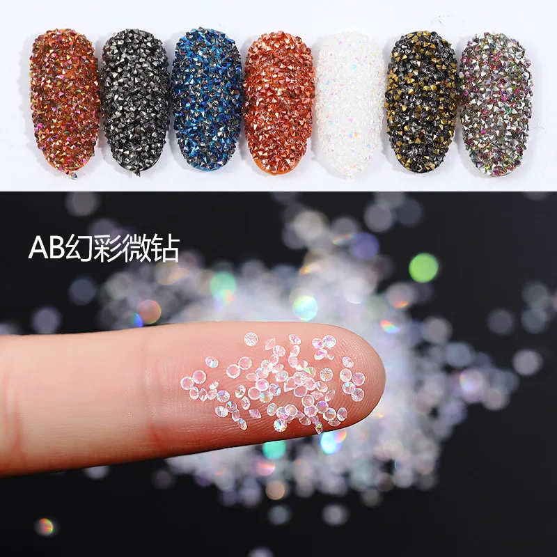 CCBLING New 1440 шт./пакет 1 3 мм много цветов Стразы с микро инкрустацией из циркона для