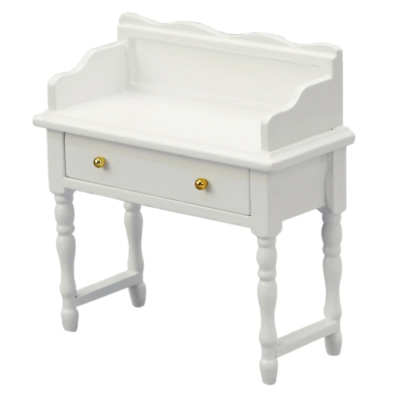 

1:12 Miniature Furniture Model Desk Dollhouse Furniture Accessories