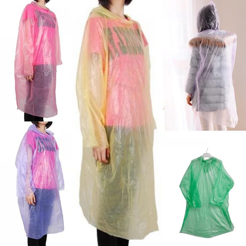 Дорожный портативный интегрированный длинный дождевик защита окружающей среды