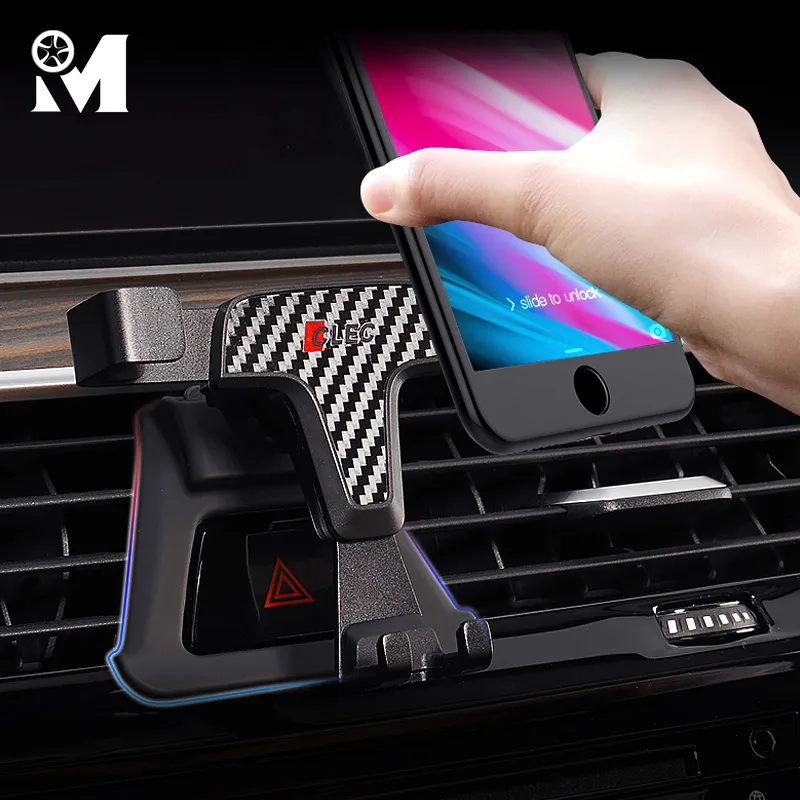 Автомобильный держатель для телефона GPS подставка мобильного BMW F30 F34 F20 G30 X1 F48 X3 G01
