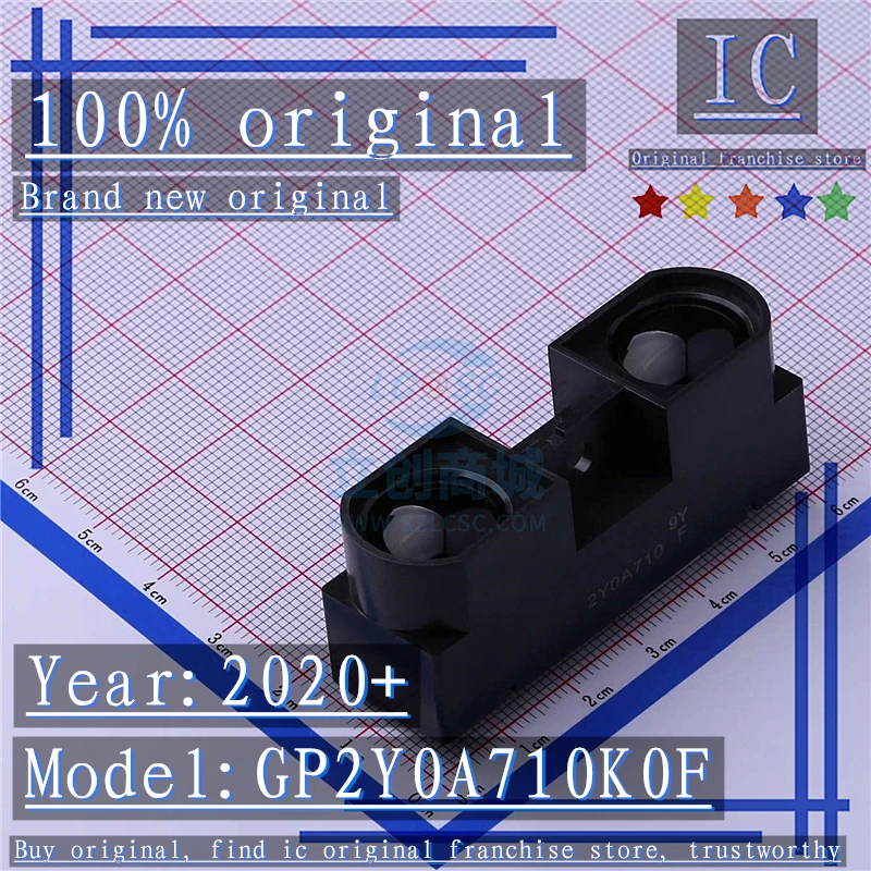 2020 + 100 новый оригинальный 1 шт.-5 шт. GP2Y0A710K0F инфракрасный датчик дальности