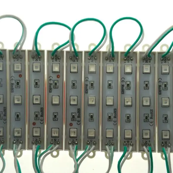 Светодиодный модуль 3 SMD 5054 12 В постоянного тока холодный