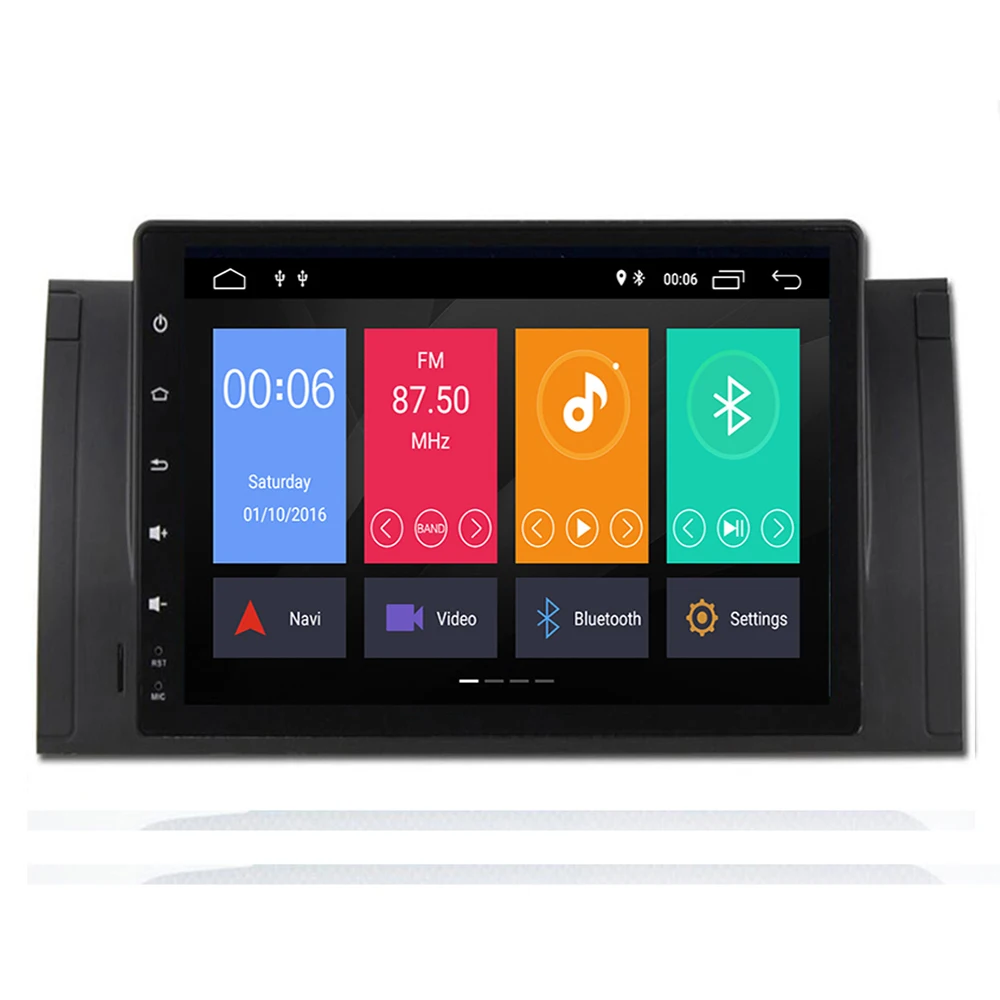 DSP Android 10 4 + 64 автомобильный стерео DVD мультимедийный плеер для BMW E39 с BT Wifi радио GPS