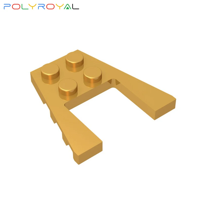 

Building Blocks Technicalal parts DIY 4x4 wedge plate 10 PCS MOC Educational toy for children birthday gift 43719