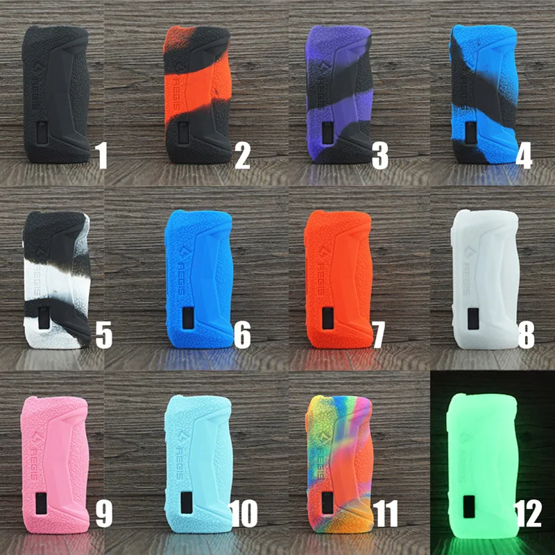 

Colorful Protective Cover Shield Wrap Sleeve Skin geekvape aegis solo Silicone Case