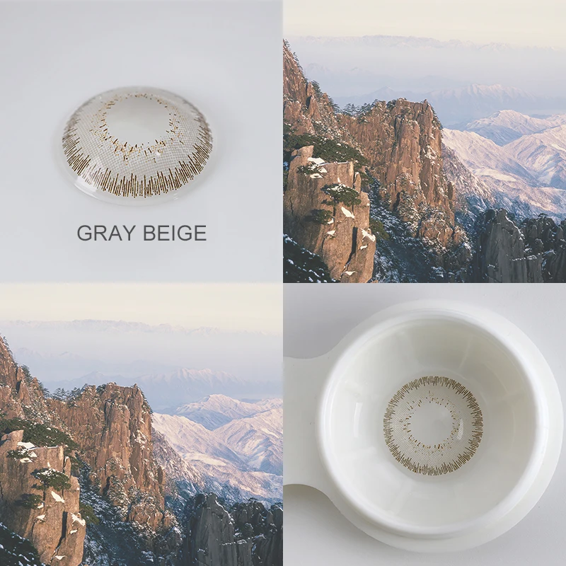 (Оптовая Продажа) цветные контактные линзы ed ежегодные для глаз Натуральные