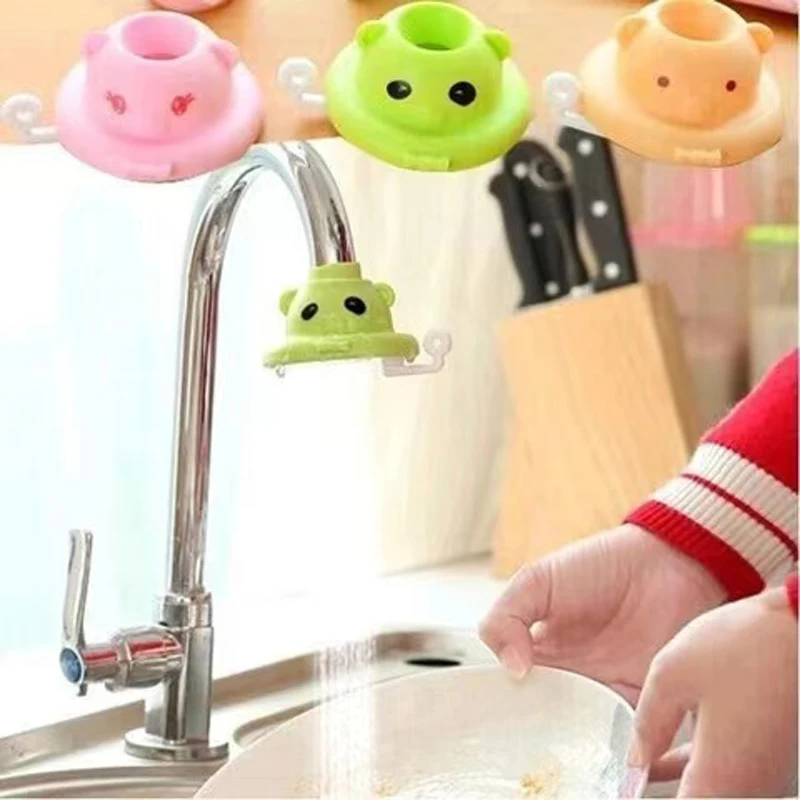 

cartoon faucet showerhead water-saving nozzle water filter kitchen splash-proof household kitchen accessories