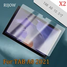 2 шт. закаленное стекло для Samsung Tab A8 стекло 2021 10,5 дюйма Планшет 9H Tab A8 стекло защитная пленка стекло для экрана TabA8
