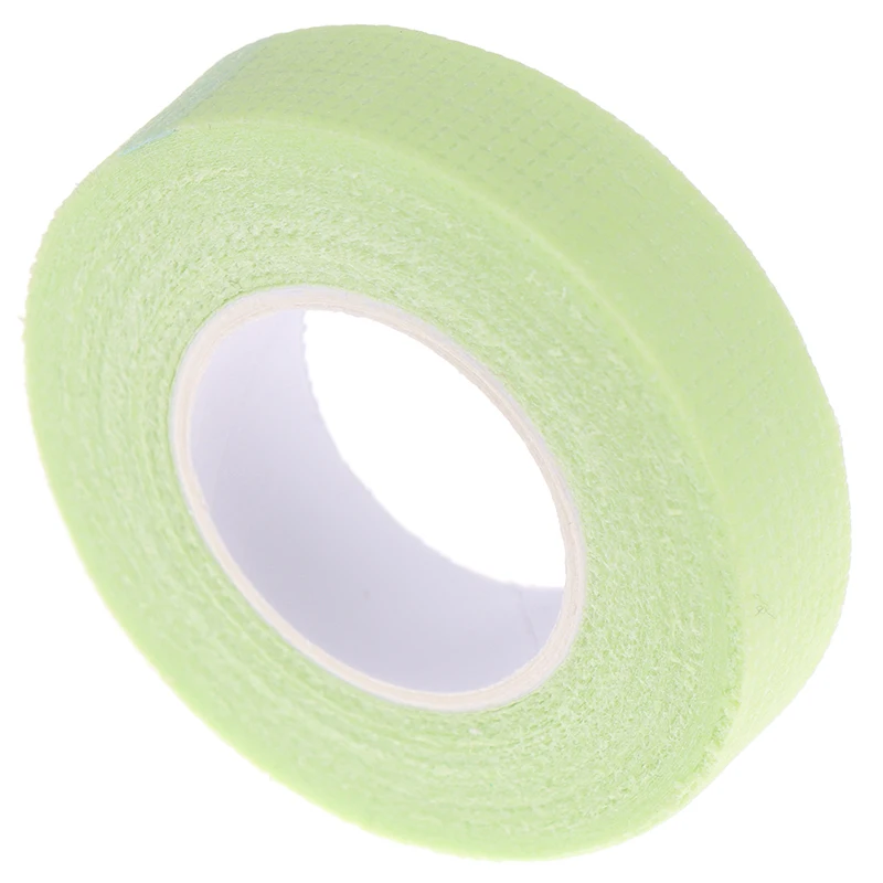 Зеленые медицинские нетканые тканевые ресницы для наращивания с отверстиями