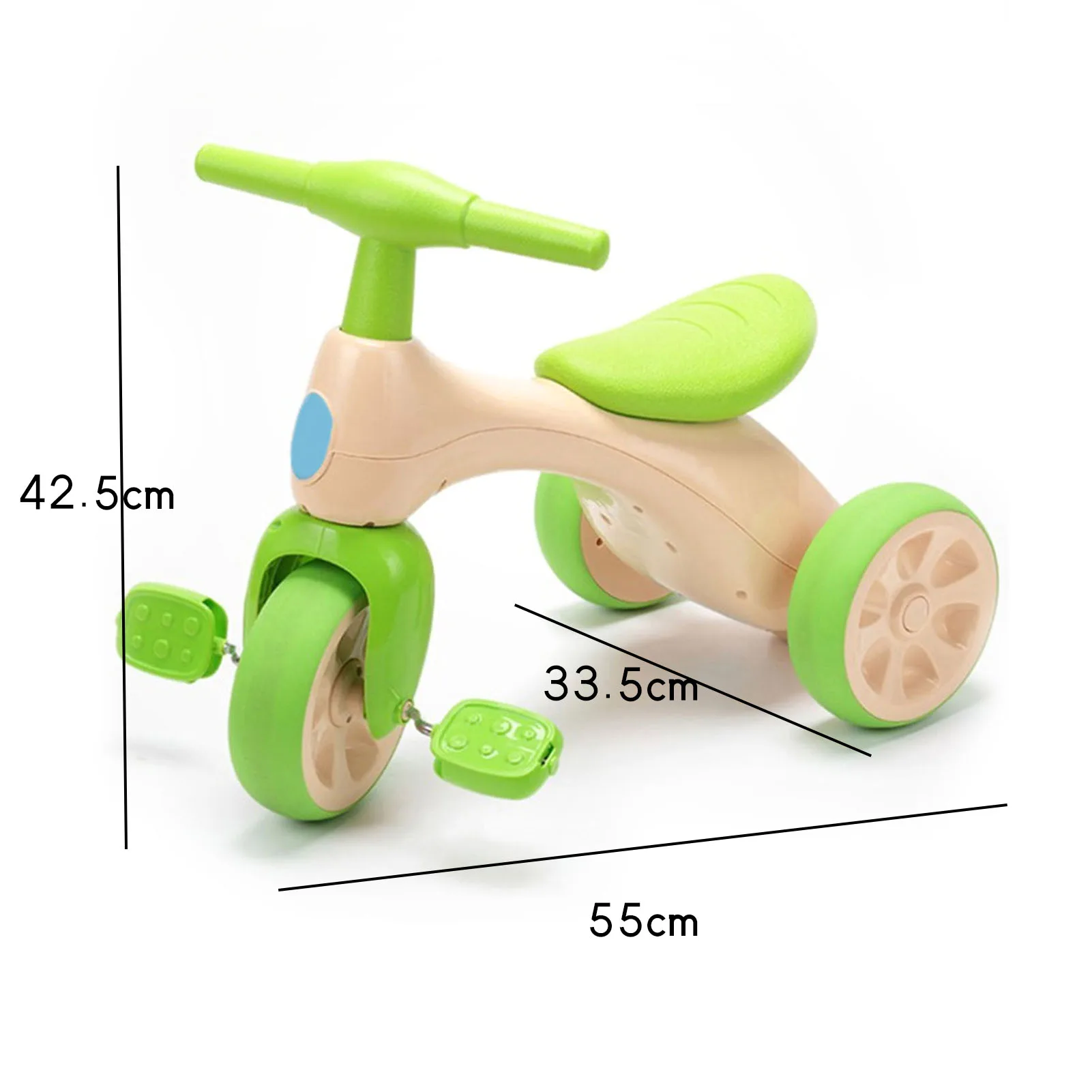 

Baby Balance Bike Learn To Walk Get Balance Sense No Foot Pedal Riding Toys for Kids Baby Toddler 1-3 years Child Tricycle Bike