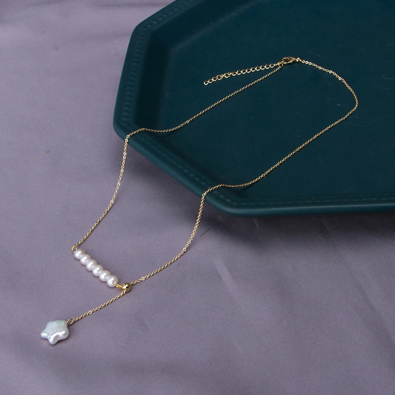 

Freshwater Pearl Necklace 210326-76