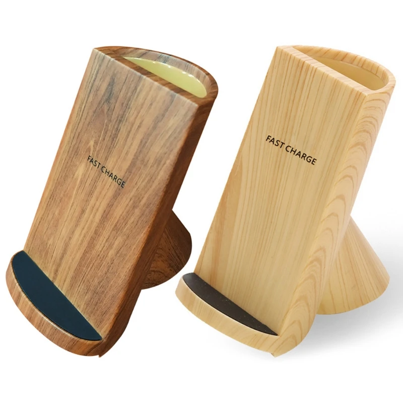 Новинка Qi Универсальный держатель для карандашей с деревянной текстурой ручек