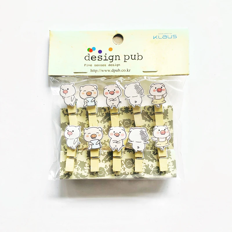 

1 Набор, милые строительные деревянные зажимы-маркеры для страниц, альбомов, фотографий, декоративные зажимы «сделай сам»