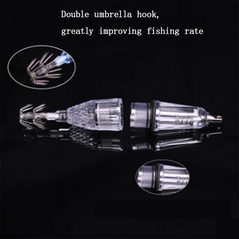Светодиодная подводная лампа для рыбалки 2 шт. приманки поиска рыбы морской (5