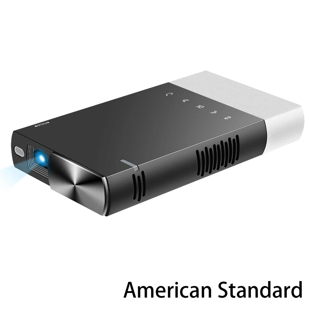 Ультра мини портативный проектор 1080p с поддержкой HD DLP светодиодный