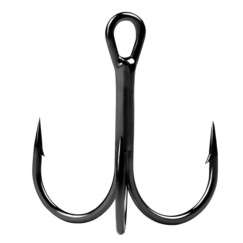 

Lure Saltwater Fishing Hook Black Nickle Treble Hooks 1#-12# 2/0#-5/0# High-Carbon Steel Fishhook High Strength Hooks 50pcs/lot