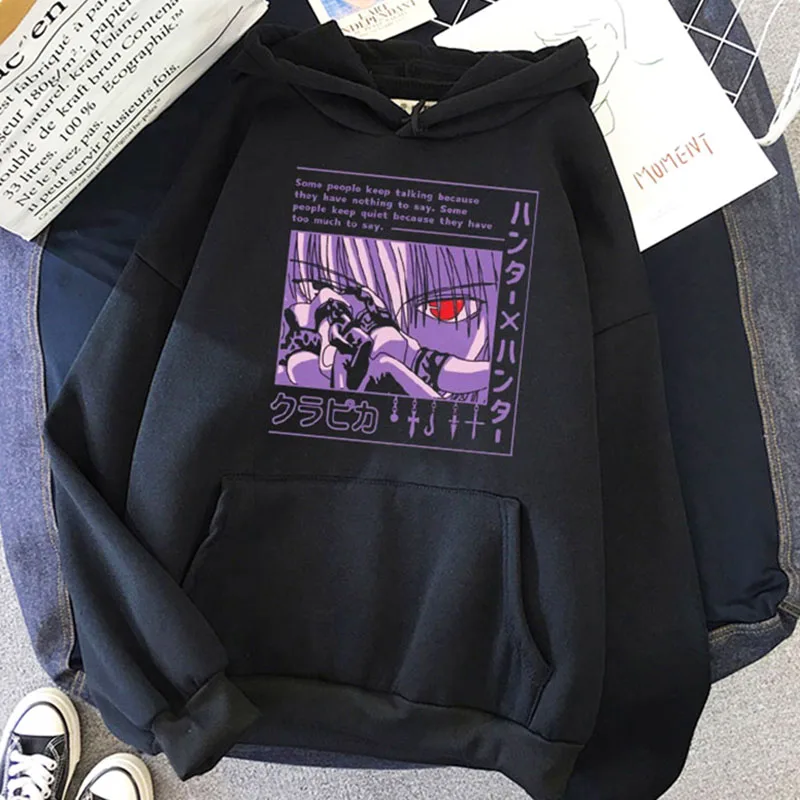 Толстовка Y2K Hunter X с капюшоном 2021 для мужчин и женщин толстовка коротким рукавом