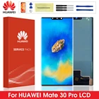 Оригинальный дисплей для Huawei Mate 30 Pro LCD LIO-L09 LCD дисплей с сенсорным экраном дигитайзер в сборе запасные части