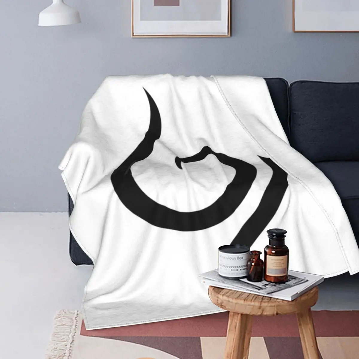 

Anbu-3 manta para cama a cuadros, manta de felpa de Anime, colcha de verano