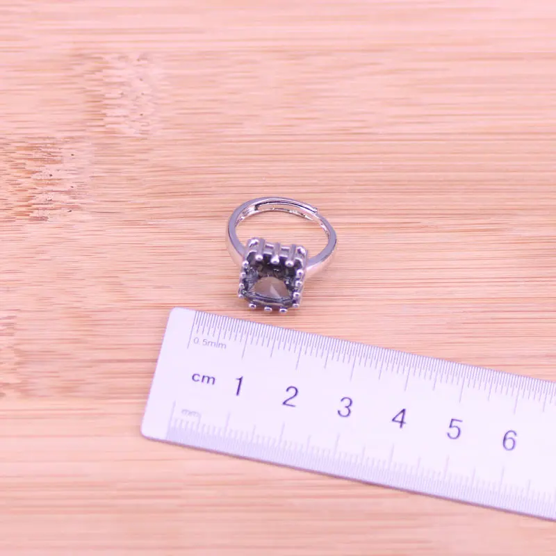 Risenj прямые продажи с завода Квадратные Серебряные украшения для женщин