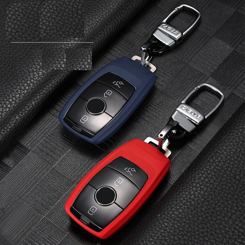 Автомобильный ключ чехол сумка для Mercedes Benz AMG 2017 E Class W213 S class брелок ключей в виде