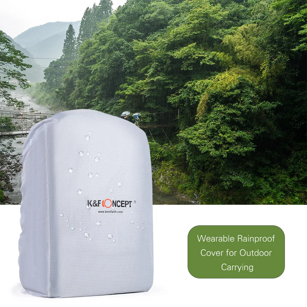 Сумка для видеокамеры K & F CONCEPT рюкзак сумка фотостудии 15 6 дюймового ноутбука с