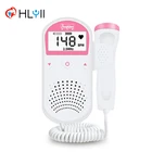 Бытовой допплер, монитор сердечного ритма плода, 2,5 м, ультразвуковой детектор сердечного ритма ребенка, точный пренатальный детектор сердечного ритма