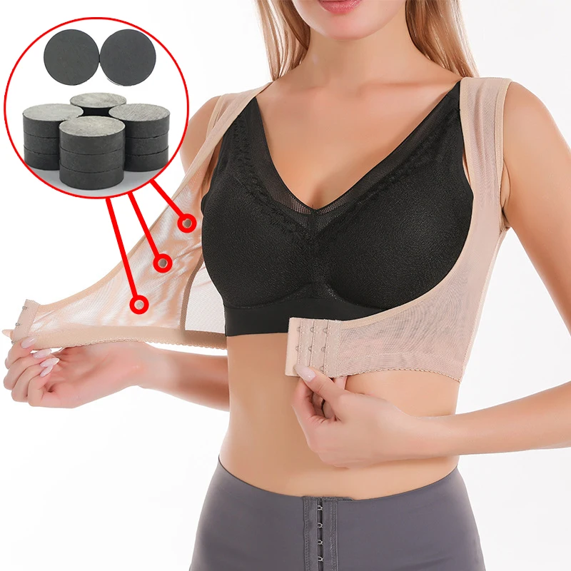 

Magnetic Posture Corrector Belt Back Shoulder Support Brace Band Women Chest Body Shaper Corset Orthopedic Straightener Health