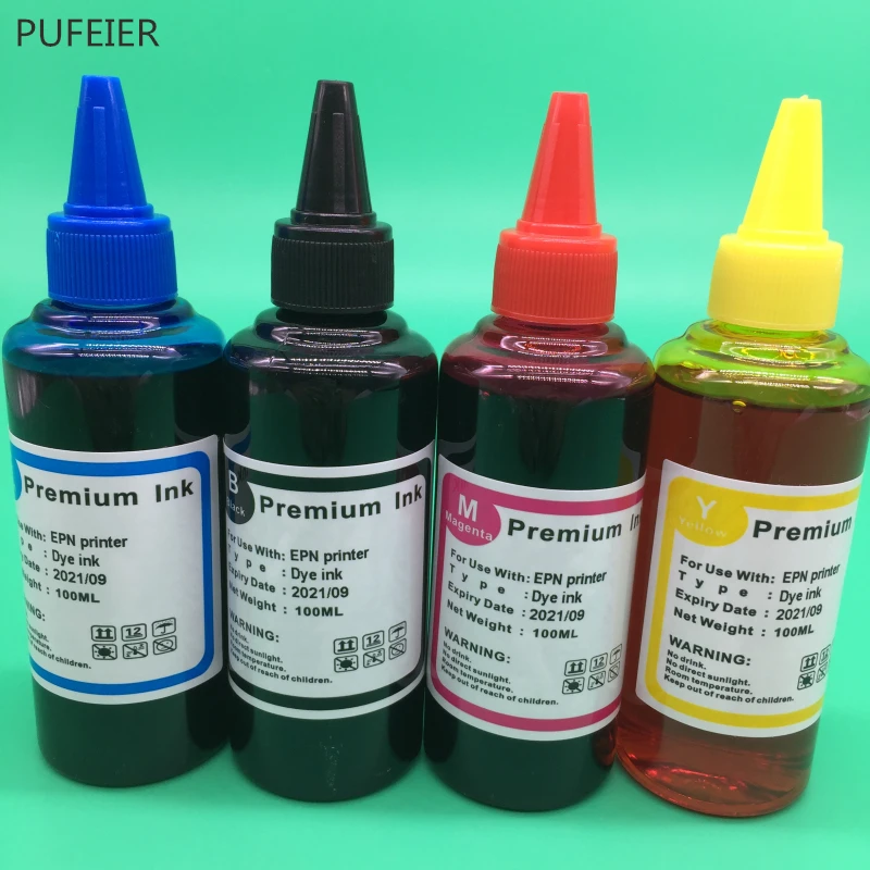 4 шт. T252XL1-T252XL4 T2521-T2524 чернила на основе красителя для Epson WF-3620 WF-3640 WF-7610 WF-7620 WF-7710 WF-7720 WF-7210 принтер