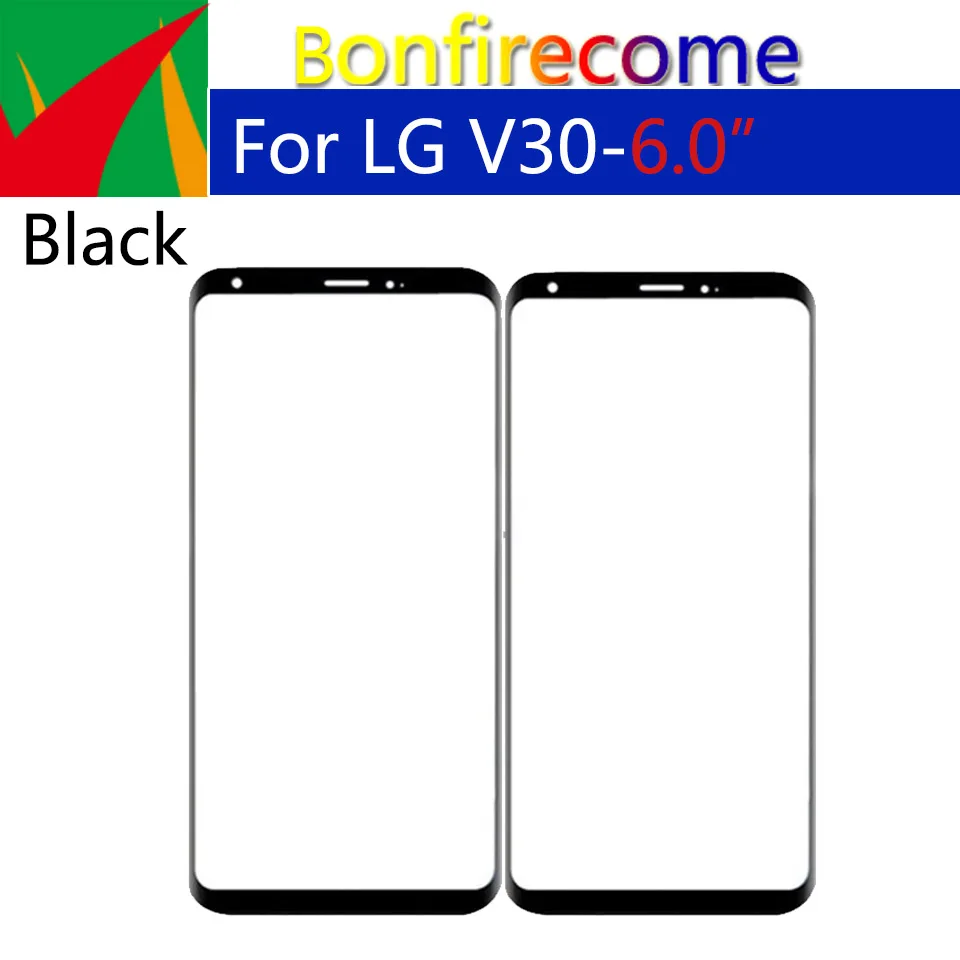 10 шт \ Лот сенсорный экран для LG V30 H930 H931 H932 VS996 US998 AS998 ЖК Передний внешнее стекло