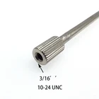 Распылитель для тумана, 316 дюйма, 1024 дюйма, с резьбой UNC, гибкий шест, 1 шт.