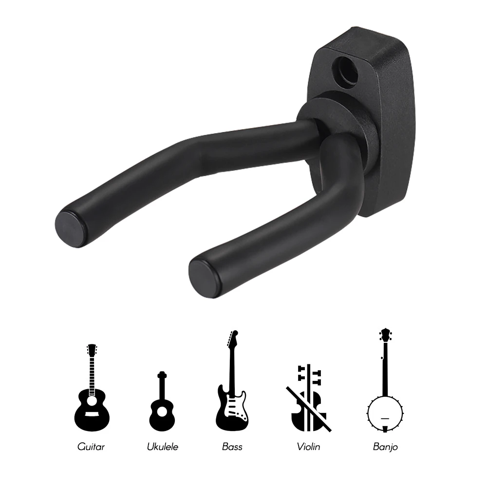 10 pcs 862 pcs wand montieren gitarre aufhänger haken halter keeper für elektrische akustische gitarren bass ukulele gitarre zubehör