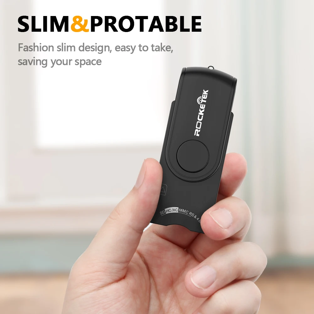 Rocketek USB 3 0 2 мульти считыватель смарт карт SD/TF micro SD память ID банковская карта sim cloner