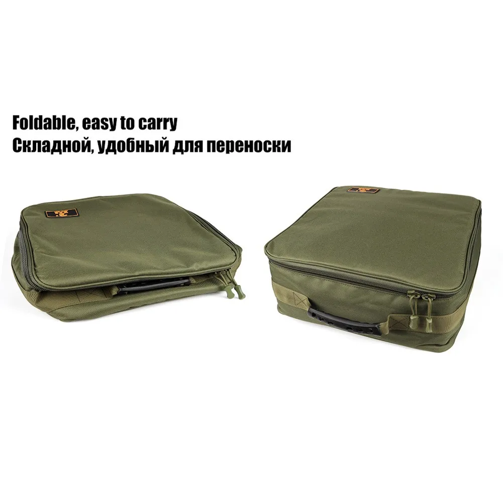 

Portable Multifunctional Fishing Reel Bag Handbag Waterproof Reel Fishing Bag Line Reel Fish Hook Storage Fishing Tackle Bag