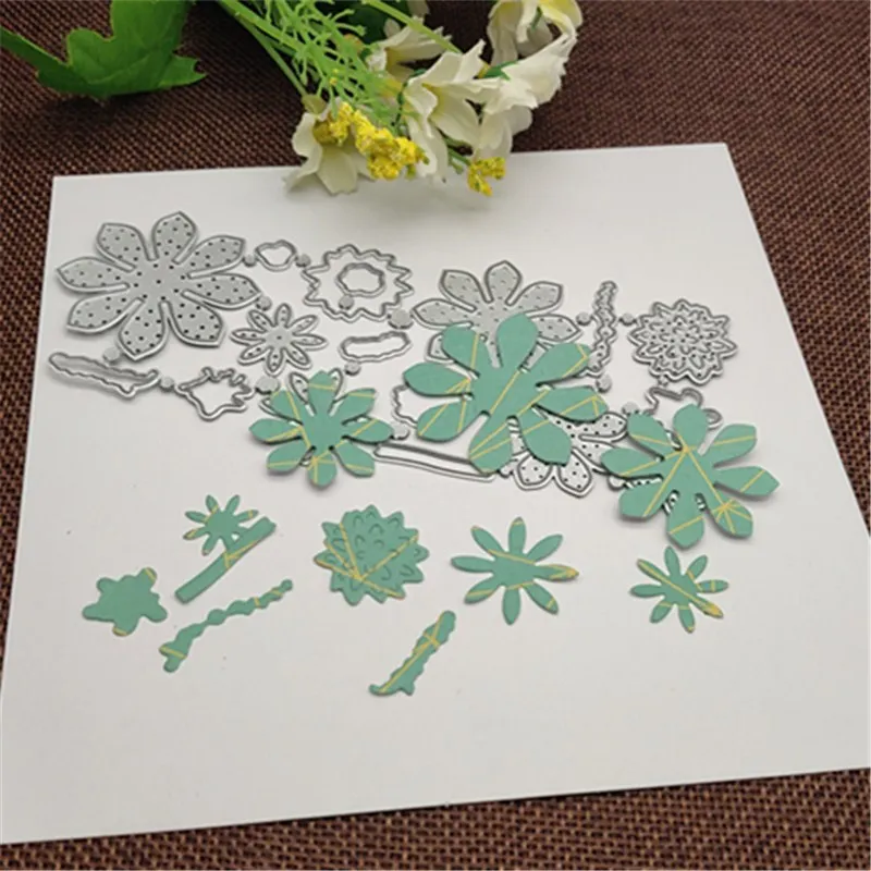 Трафаретный Скрапбукинг фотоальбом бумага тиснение поделки штампы|Вырубные