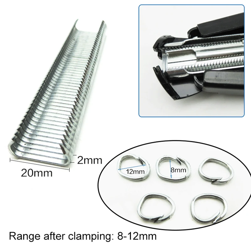 Crimping Tool Supermarket Packaging Ring Pliers C-type Nails Sealing for Cages 2019ing | Инструменты