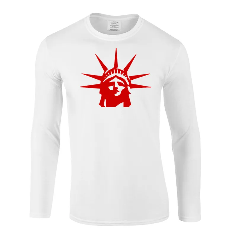 

Liberty Head Creative Funny Gift Birthday Men T Shirt Print Cotton Short Sleeve T-Shirt Harajuku mens t shirt