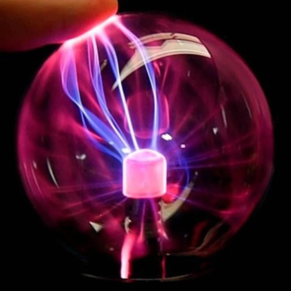 

USB Plasma Ball Electrostatic Sphere Light Lamp Ball Desktop Lightning Christmas Party Touch Sensitive Lights