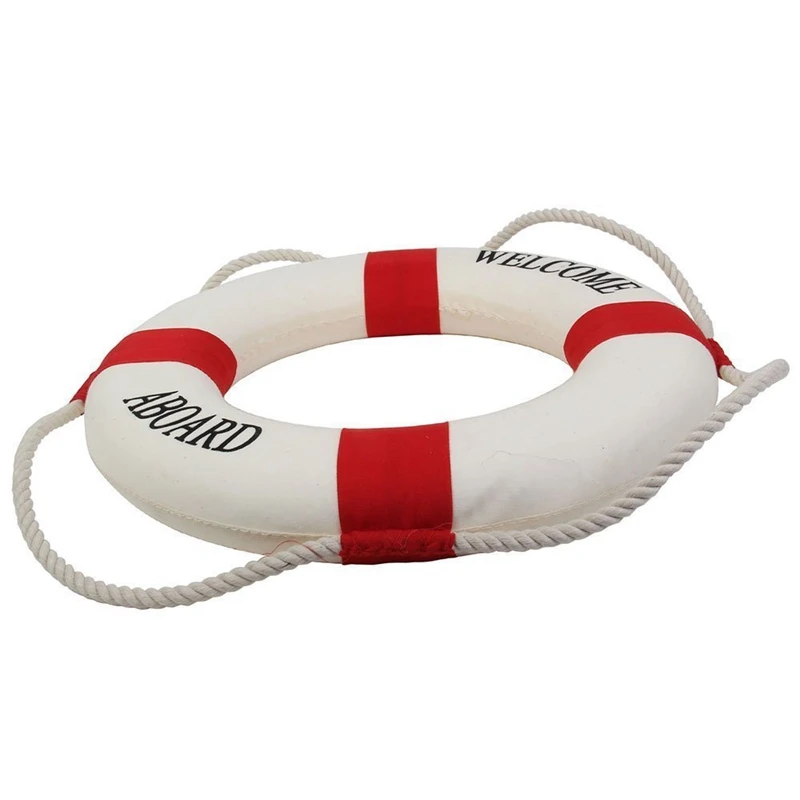 Декоративные Добро пожаловать на борт морской спасательный круг кольцо
