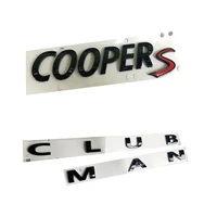 clubman emblem trunk sticker for mini coopers r58 r55 r56 f54 f55 f56 f60 r60 count ryman clubman nameplate sticker mini sticker