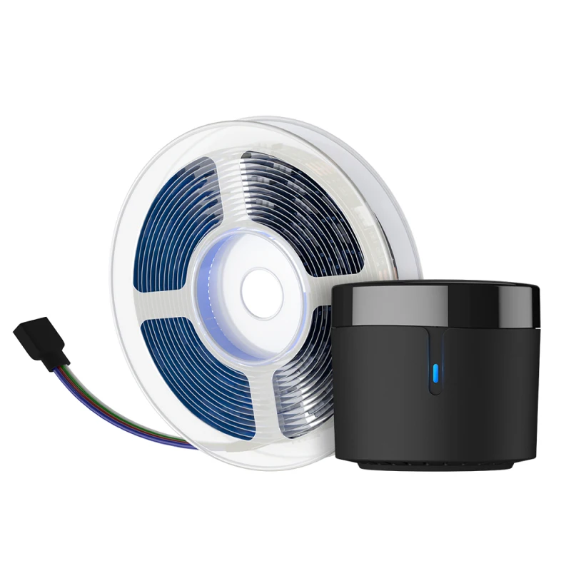 

BroadLink 3m Smart Wireless Led Light Strip, cuttable led rechargeable light strips Works With Google Home & Alexa