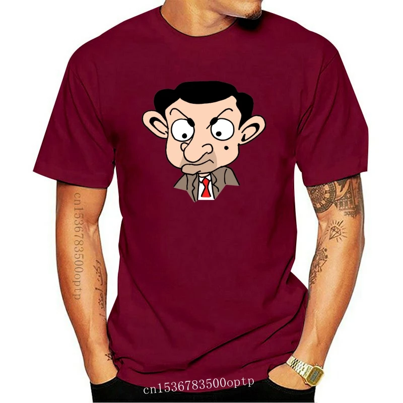 

Футболка Mr Bean белая в стиле ретро, 2021 S, M, L, Xl Новинка 2021 стильная футболка