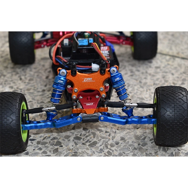 Металлический передний амортизатор для LOSI 1/18 Mini-T 2 0 2WD Stadium Truck RC Car Запчасти