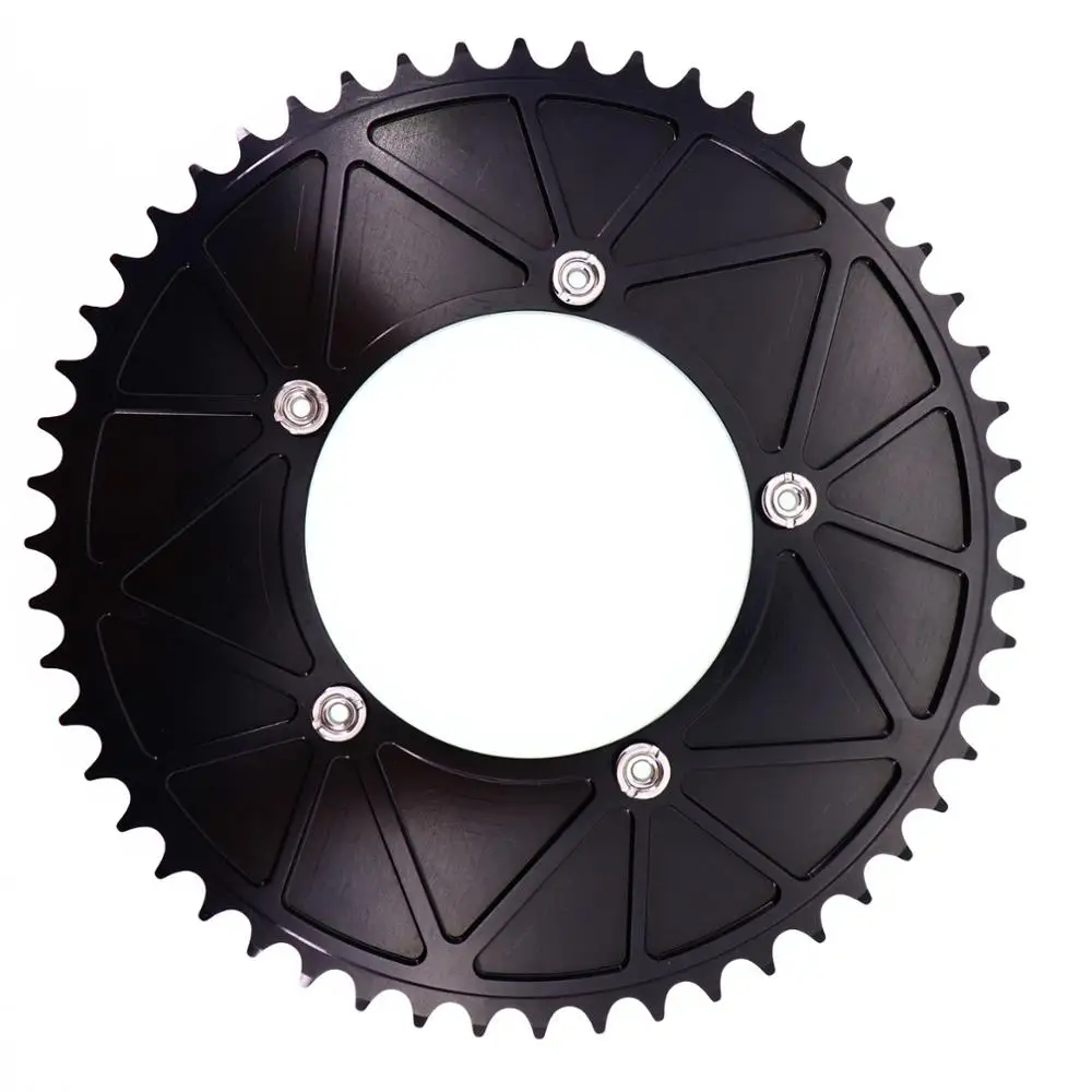 Stone 110 BCD round chainring aero fixed gear track bike fixie single speed 42T 46T 48T 50T 52t 54 57T 58t 59T 60t  tooth 110bcd