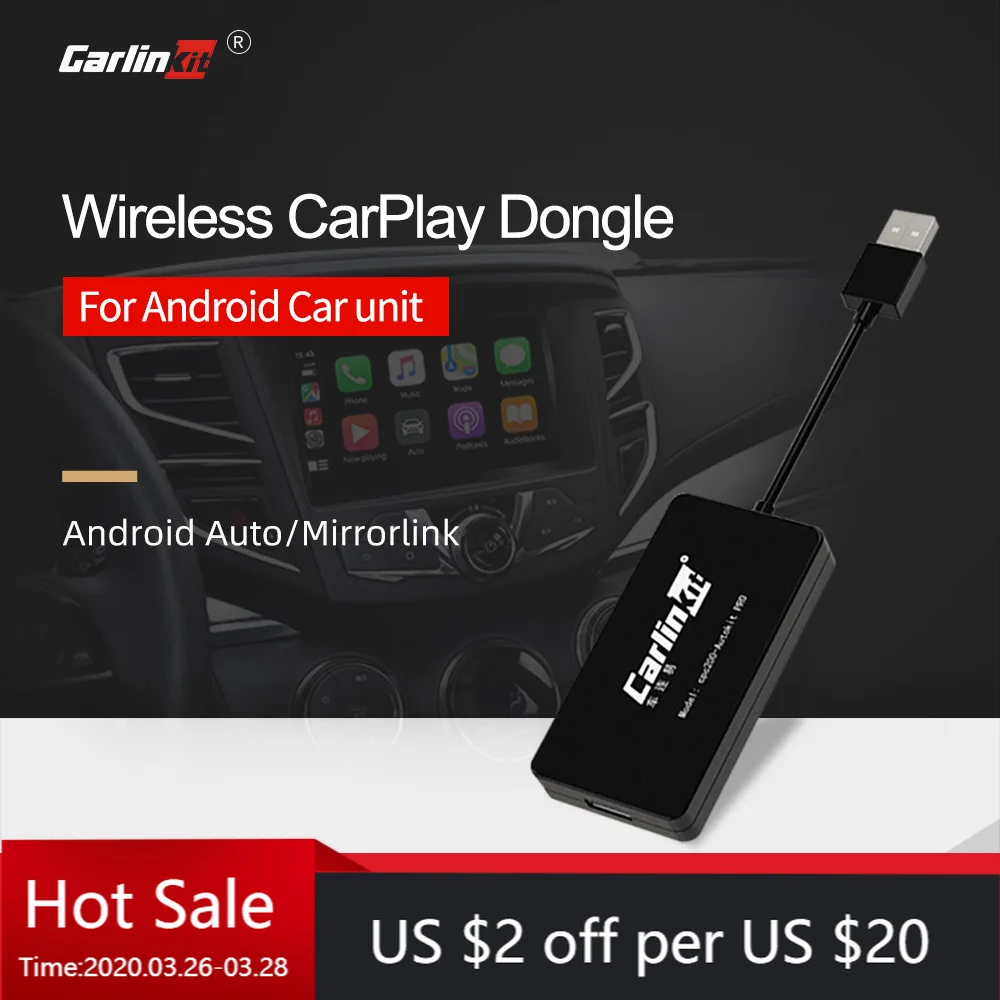 

Carlinkit USB CarPlay ключ/Android авто для Android автомобильный Android мультимедийный плеер iPhone Android телефон беспроводной Autokit черный