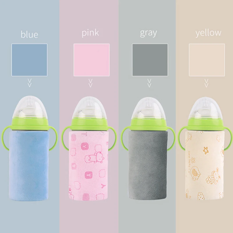 USB грелка для детских бутылочек портативная дорожная молока бутылочка кормления