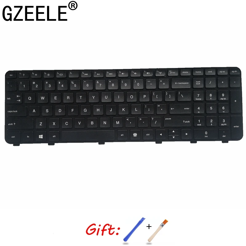 Клавиатура для ноутбука HP Pavilion DV6 DV6T DV6-6000 DV6-6100 DV6-6200 DV6-6b00 черная английская dv6-6c00