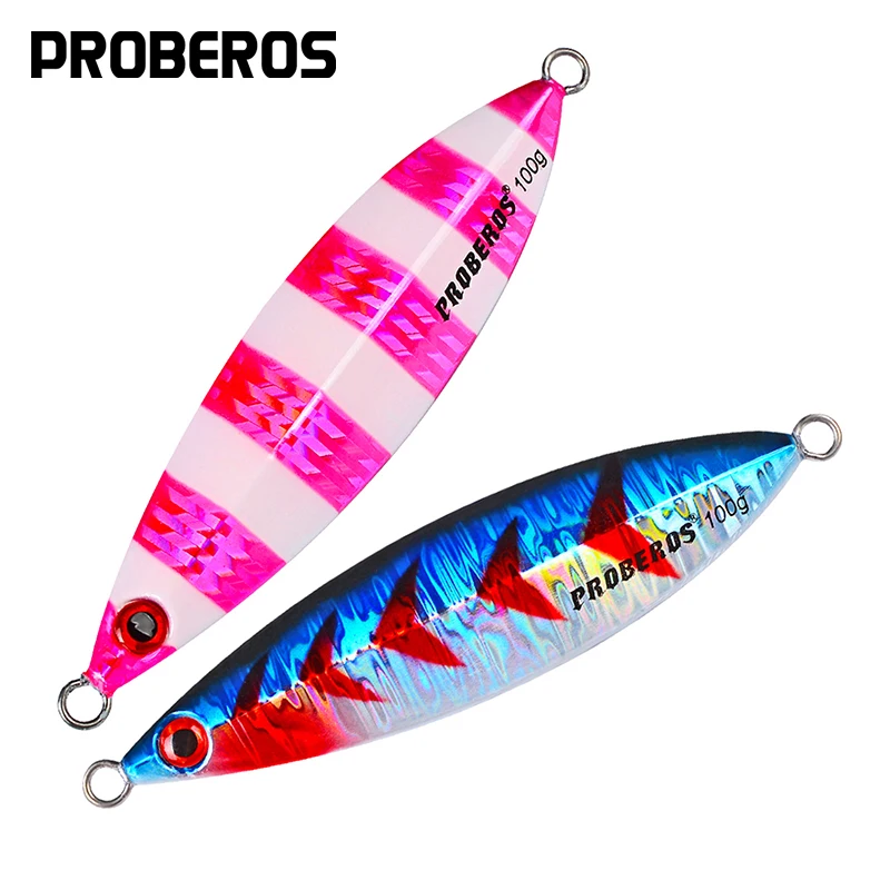 8 шт./лот PRO BEROS море Рыба 80g 100g 120g рыболовные приманки расцветок для доставки
