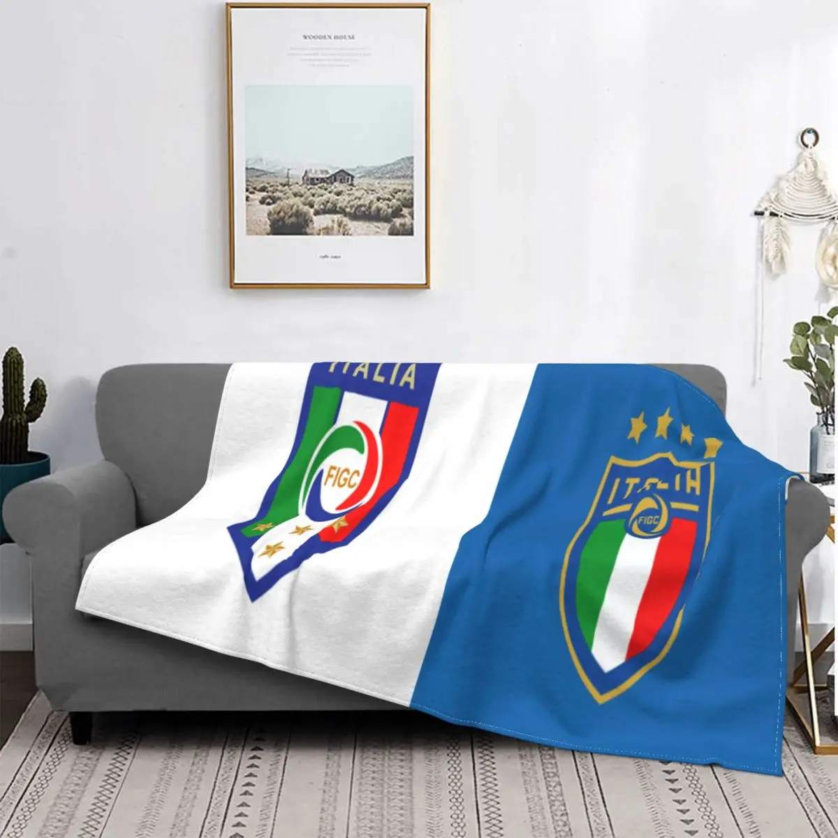 

Italy National Football Team 84 Blanket Bedspread Bed Plaid Rug Sofa Cover Throw Blanket Thermal Blanket Children'S Cover